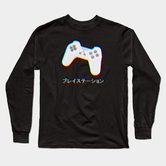 PlayStation プレイステーション Long Sleeve T-Shirt by LazHimself